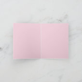 Zoete Dame Llama met Rozen "Bonjour " Kaart (Binnen)