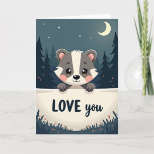 Zoete Das Liefde Kaart
