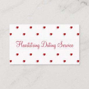 Zoete Dating Service Visitekaartje