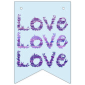 Zoete dessert en ijspartij vlaggetjes (Eerste vlag)