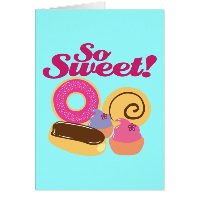 Zoete desserts (Voorkant)