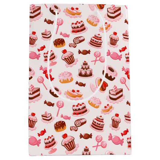 Zoete desserts medium cadeauzakje (Voorkant)