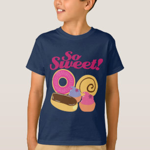 Zoete desserts t-shirt