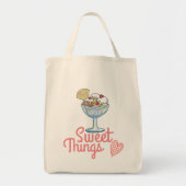 Zoete dingen - Ice Cream Sundae Tote Bag (Voorkant)