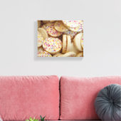 Zoete Disco Schijven Canvas Afdruk (Insitu (Woonkamer))