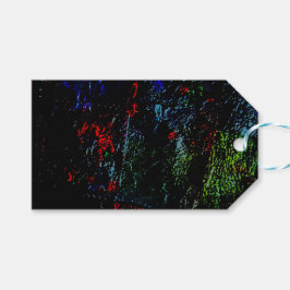 Zoete donkere cadeaukaart abstracte textuur recycl cadeaulabel