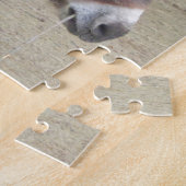 Zoete Donkey, Animal Grey, Horse Family Legpuzzel (Zijkant)