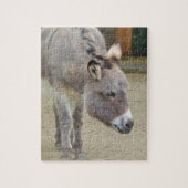 Zoete Donkey, Animal Grey, Horse Family Legpuzzel (Verticaal)