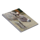 Zoete Donkey, Animal Grey, Horse Family Notitieboek (Rechterzijde)