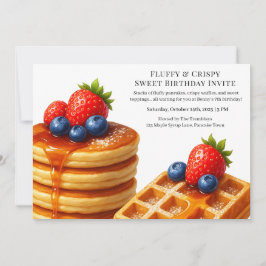 Zoete Donut Brunch | Verjaardagsviering Kaart