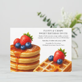 Zoete Donut Brunch | Verjaardagsviering Kaart