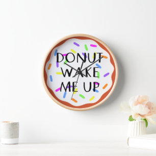 Zoete Donut klok