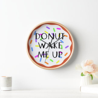Zoete Donut klok