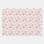 Zoete Donut met Spikkels Inpakpapier Vel (Voorkant)