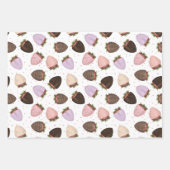 Zoete donut met sprinkeltjes die papieren vellen o (Voorkant 2)