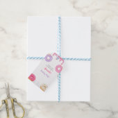Zoete Donut Verjaardag Cadeaulabel (Met Touw)