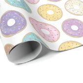 Zoete donuts cadeaupapier (Rol Hoek)