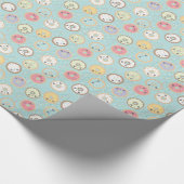 Zoete donuts cadeaupapier (Hoek)