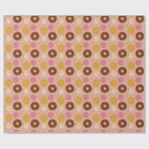 Zoete Donuts Inpakpapier