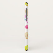 Zoete donuts met kleurrijk glazen patroon Case-Mate iPhone case (Achterkant/links)