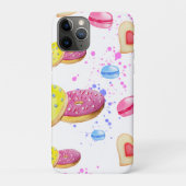 Zoete donuts met kleurrijk glazen patroon Case-Mate iPhone case (Achterkant)