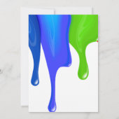 zoete donuts, regenboogkleuren, zoete eerste verja kaart (Achterkant)