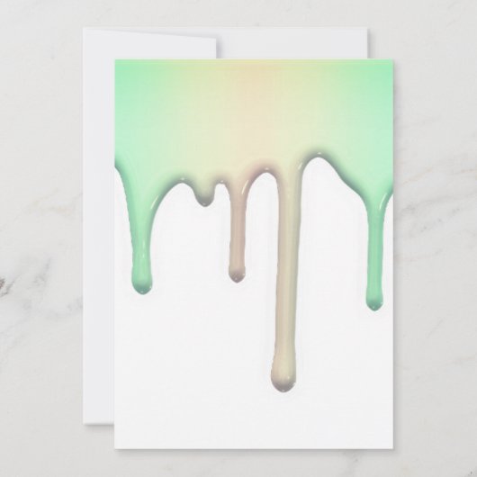 zoete donuts, regenboogkleuren, zoete eerste verja kaart (Achterkant)