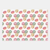 Zoete Donuts Serie Ontwerp 10 Inpakpapier Vel (Voorkant 2)
