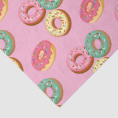 Zoete Donuts Serie Ontwerp 7 Tissuepapier (Detail)