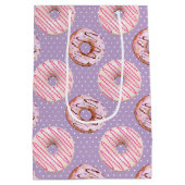 Zoete Donuts Serie Ontwerp 9 Medium Cadeauzakje (Achterkant)