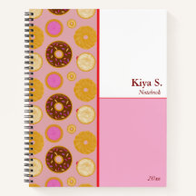 Zoete Donuts Spiraal Notebook