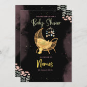 Zoete Dromen Baby Shower Uitnodiging – #CribDInvit (Voorkant / Achterkant)