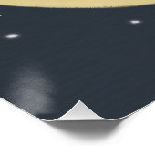 Zoete Dromen: Beer & Honing Illustratie Perfect Poster (Hoek)