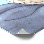 Zoete dromen (de Engel en de Zwan) (volledige kleu Poster (Hoek)