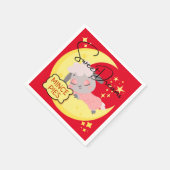 Zoete dromen en gehakt taarten servet (Hoek)