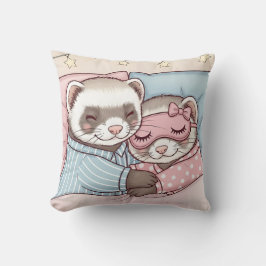Zoete Dromen Fret Koppel Cute Pyjama  Kussen