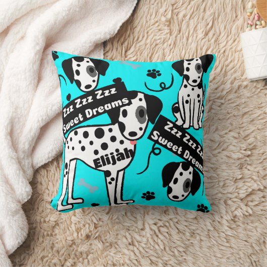 Zoete dromen hond kussen (Deken)