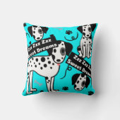 Zoete dromen hond kussen (Achterkant)