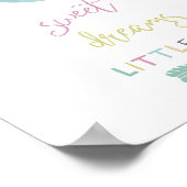 zoete dromen kleine maan begint Kamer decor Poster (Hoek)