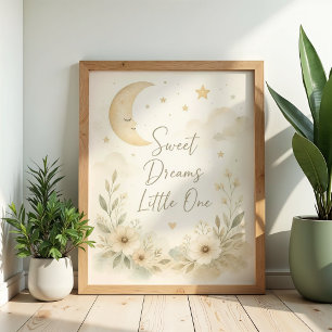Zoete Dromen Kleine Poster voor de Kinderkamer