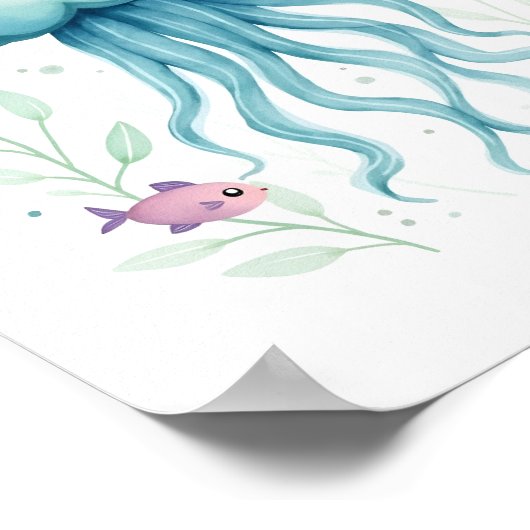 Zoete Dromen Kwallen Poster (Hoek)