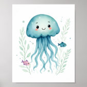 Zoete Dromen Kwallen Poster (Voorkant)