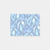 zoete dromen - lichtblauwe waterverfveren : post-it® notes (Voorkant)