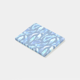 zoete dromen - lichtblauwe waterverfveren : post-it® notes