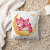 Zoete dromen met een teddybeer kussen (Deken)