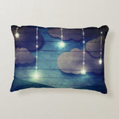 Zoete dromen Nachtelijke hemel hangende ster rusti Accent Kussen (Achterkant)