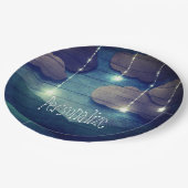 Zoete dromen Nachtelijke hemel hangende ster rusti Papieren Bordje (Gekanteld)