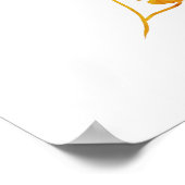 Zoete Dromen Nestende Vogel. Poster (Hoek)