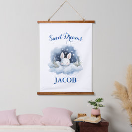 Zoete Dromen Schattig Hangend Wandkleed