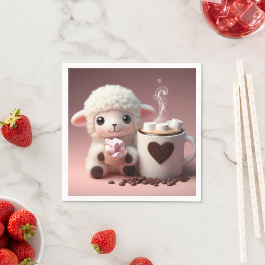 Zoete dromen van cacao en een lam servet (Insitu)